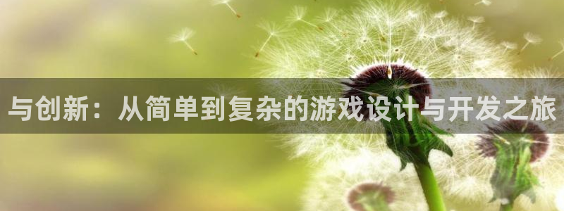 沐鸣娱乐臼44262：与创新：从简单到复杂的游戏设计与开发之旅